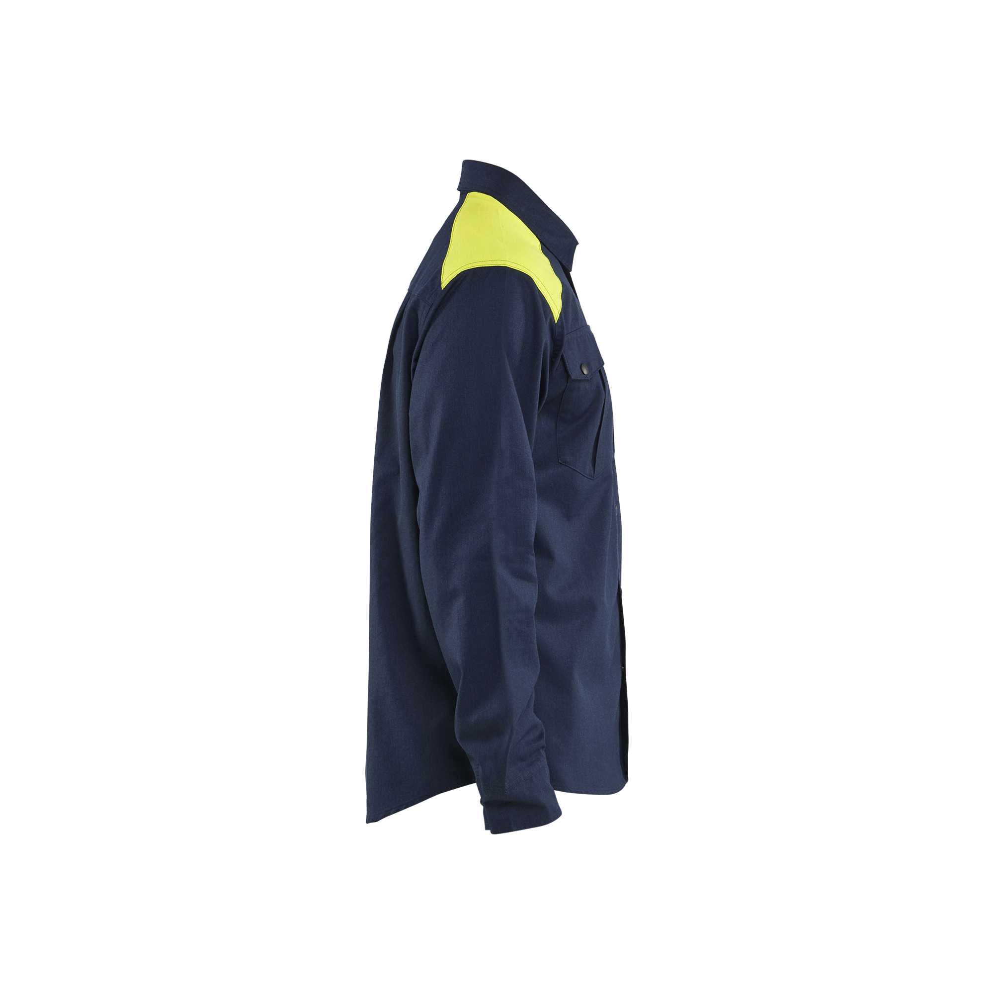 BLAKLADER 32381517 Multinorm Shirt Hi Vis Reflective Long Sleeve Work Shirt MEN - Flame Retardant